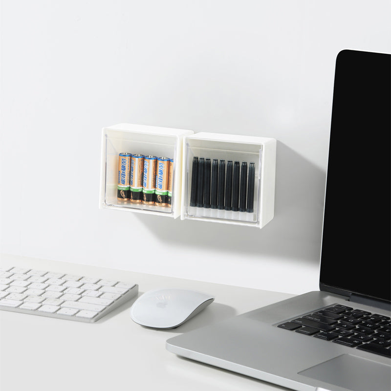 Wall-mounted Clamshell storage box