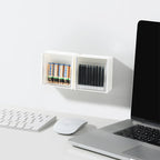 Wall-mounted Clamshell storage box