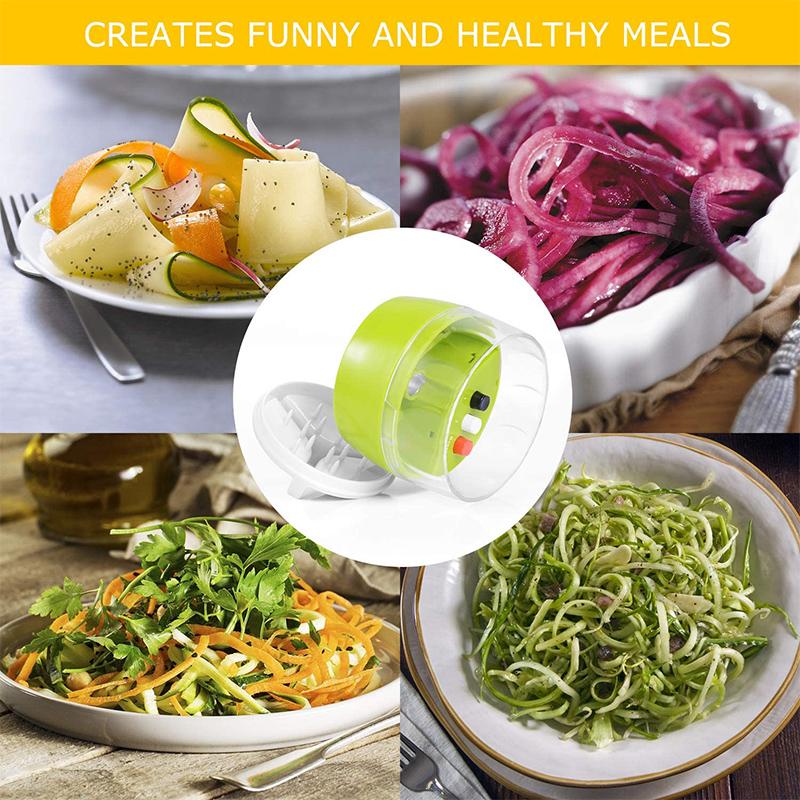 Handheld Spiral Cutter Vegetable Slicer