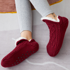V neck Cozy Socks Slippers