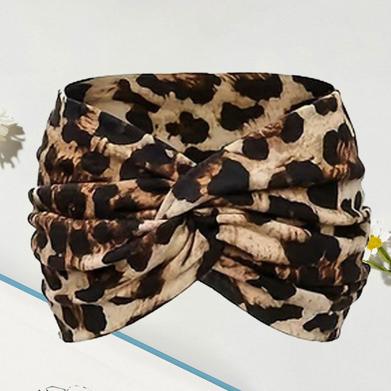Vintage Style Wide Tie-Dye Hairband