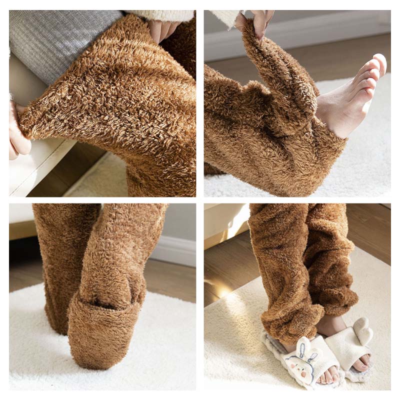 Knee warmer socks