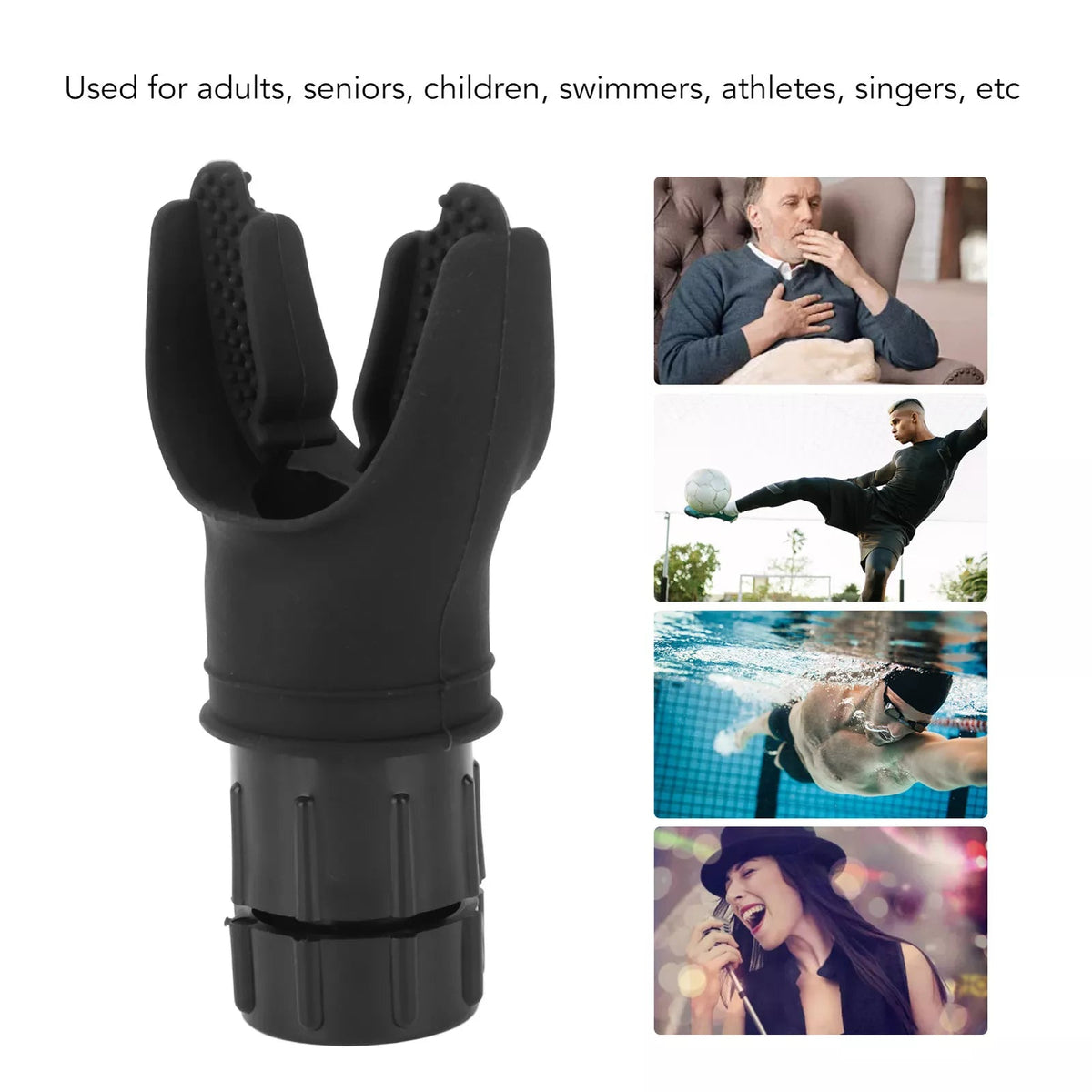 Long Muscle Trainer for Improved Breathing - BreathePower Trainer