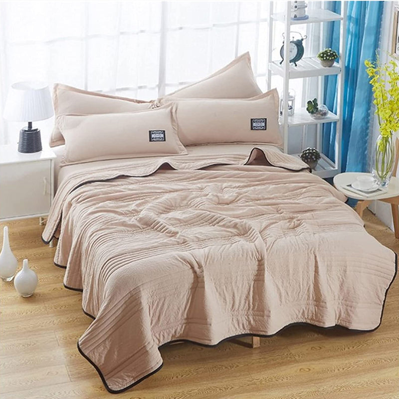 Lightweight Summer Cool Comforter Ultra Cozy Soft Blanket