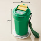Stainless Steel Coffee Mug with LED Temperature Display 450 ML