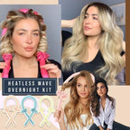 Heat-Free Hair Straightening Wrap Set