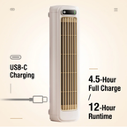 Wall-mounted cooling fan for kitchen use