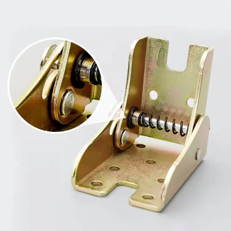 90° self-locking folding hinge