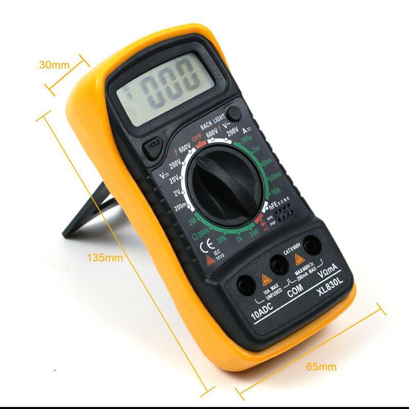 Compact digital multimeter