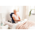 LumbarLux Adjustable Backrest – Customisable Comfortable Lumbar Support with Head Cushion