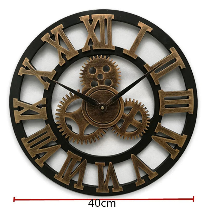 GearSphere Wall Clock in Gear Design