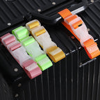 Luggage carrier clip buckle