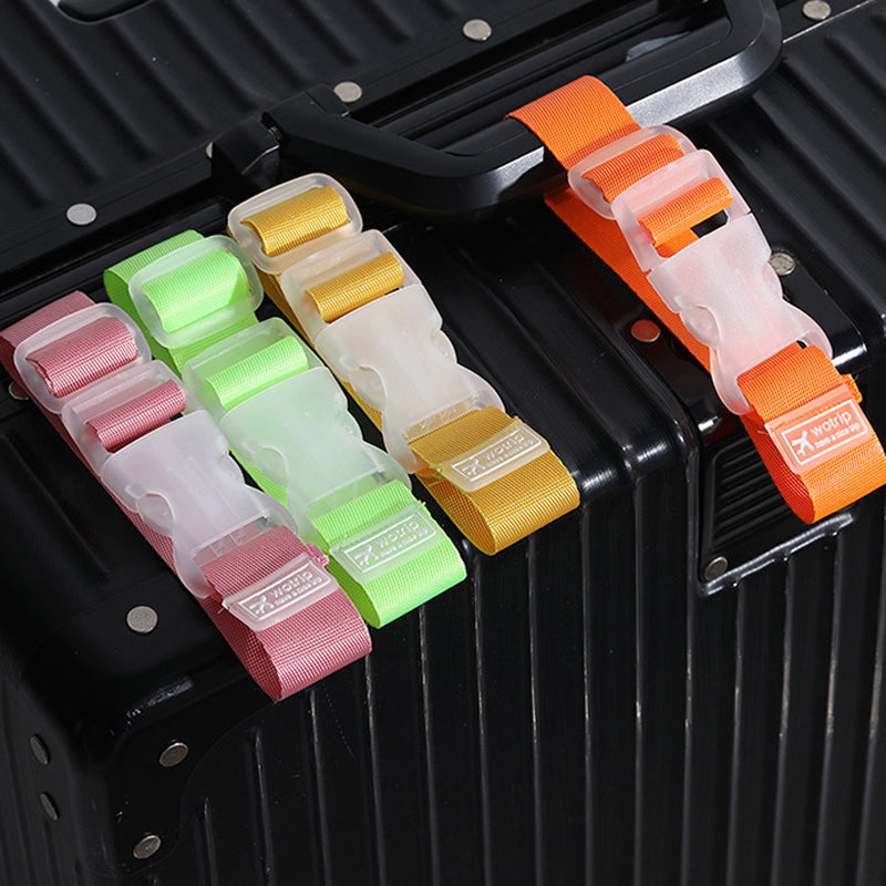 Luggage carrier clip buckle