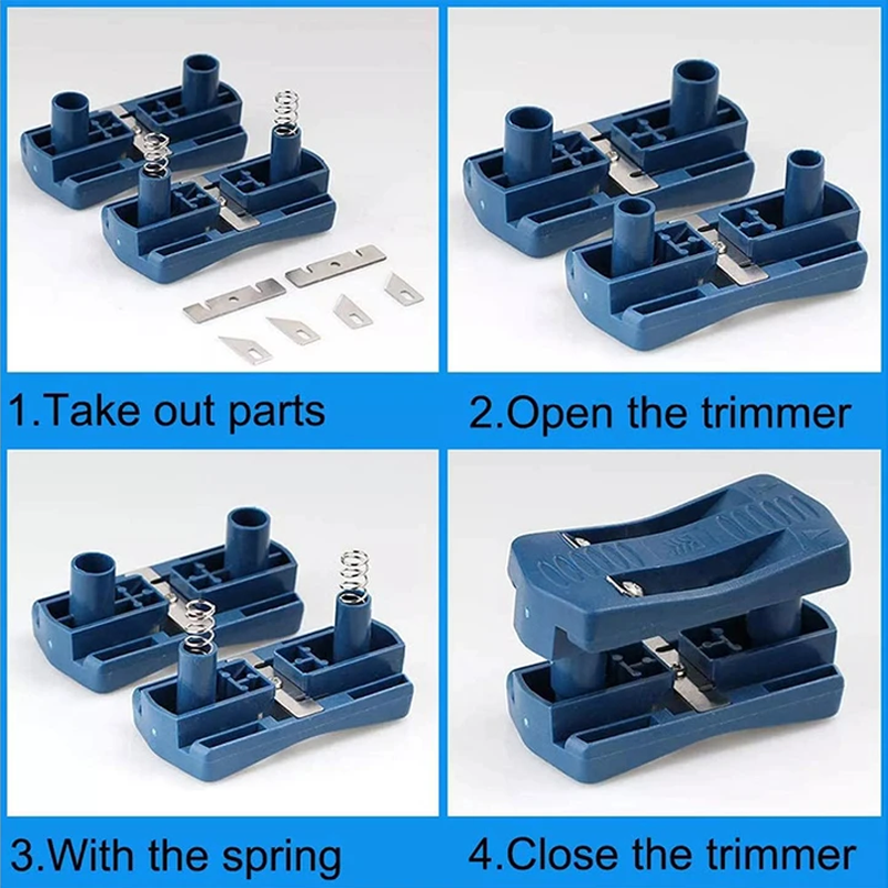 Double edge trimming tools