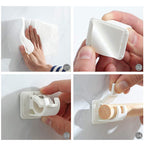 Nail-free adjustable rod holder