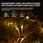 Outdoor waterproof portable storage fairy lights