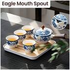 Gongfu Tea Set made of porcelain - Timeless elegance, perfect tea