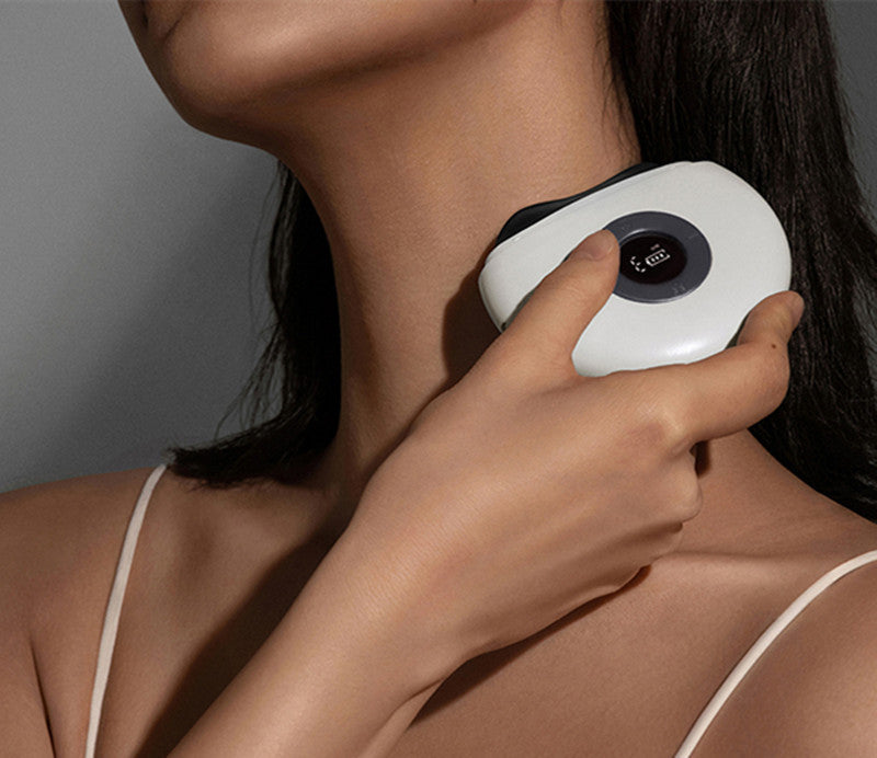 Electric Intelligent Facial Gua Sha Stone Massager