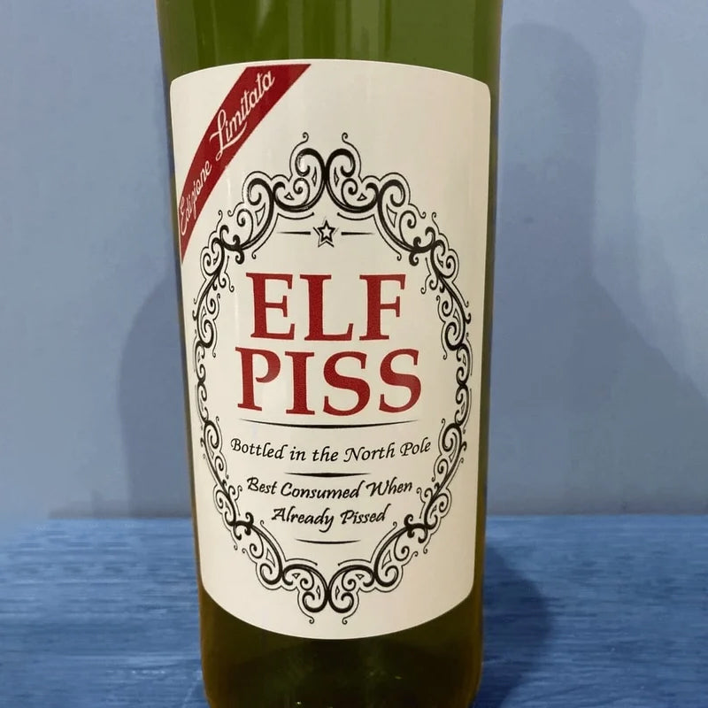 Christmas Fun Novelty Bottle Labels (5PART)
