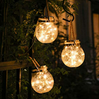 Cracked Glass Solar Light