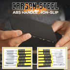 Metal pry bar 6-piece set