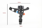 Adjustable garden sprinkler with spray angle adjustment – Ideal for irrigation systems