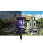 Solar LED insect repellent for outdoors