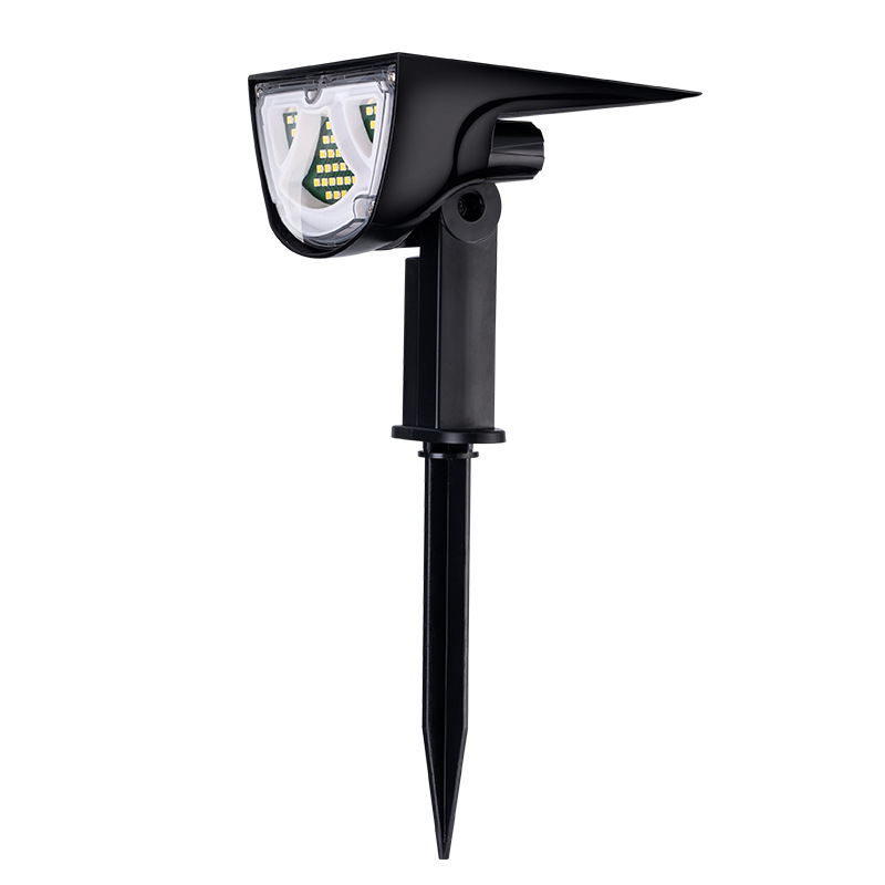 Solar LED Spotlight – Outdoor lighting with solar panel for garden and pathways