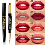 Lip liner and lip stick 2 in 1