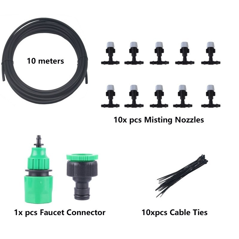 Coolmist system for outdoor area – Efficient spray system for temperature regulation