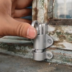 Aluminum alloy automatic window spring locking