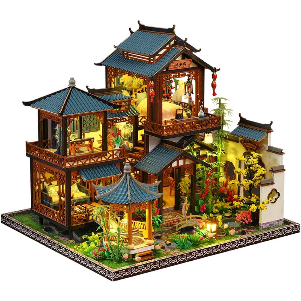 Serenade of the Orchid Garden Mini House Kit l DIY Miniature Kit