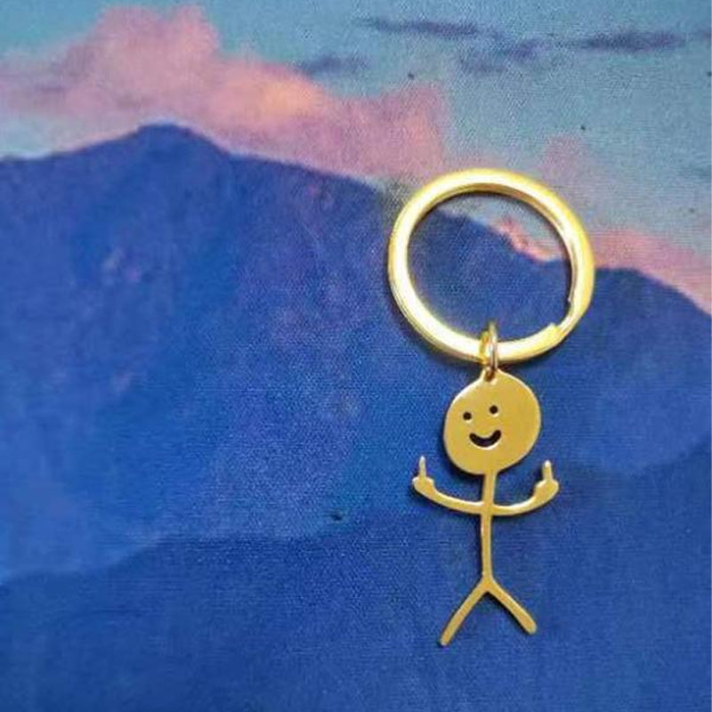 Funnier Doodle Keychain