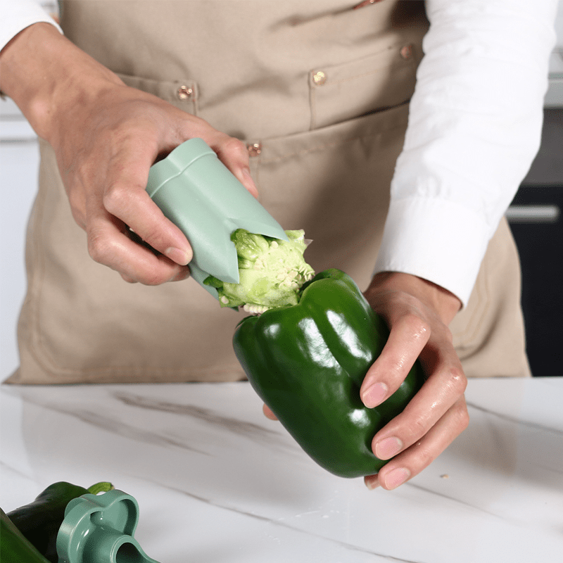 2-in-1 Fruit Pepper Corer