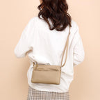 Multilayer Nylon Crossbody Bag