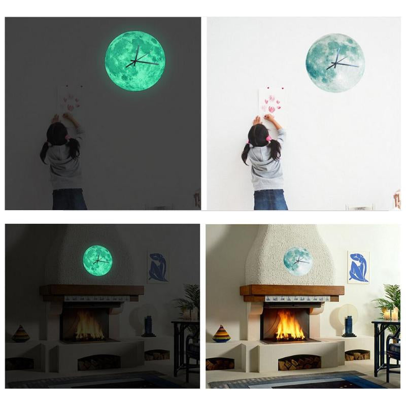 MoonLight - Illuminated Design Clock for Atmospheric Evenings
