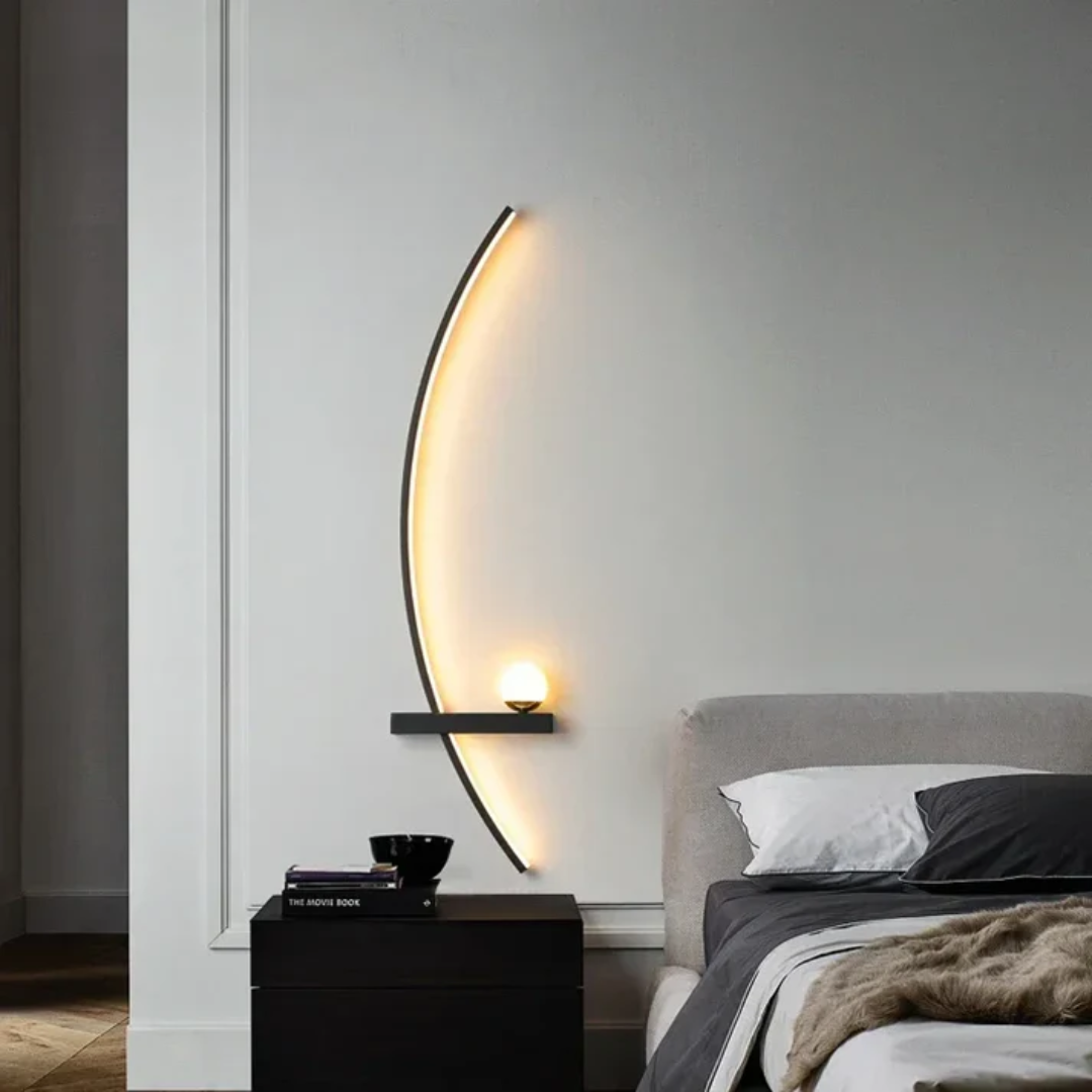 Indoor LED Wall Lamp with Three Light Colors for 5–10 m² Rooms