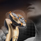 3-in-1 rechargeable multifunctional shaver for men