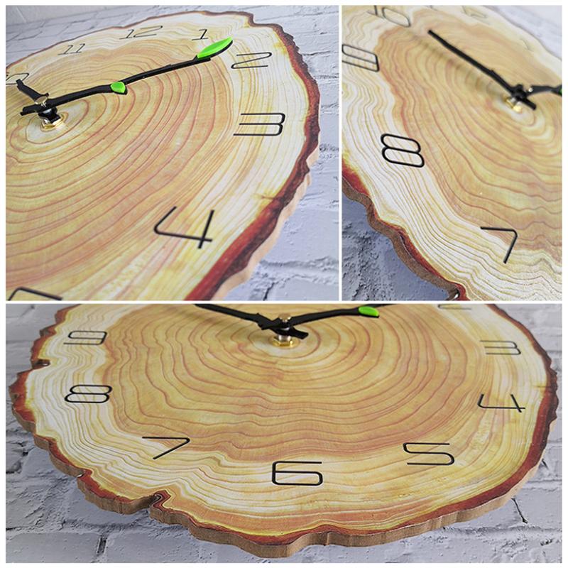 Annual Rings Wall Clock