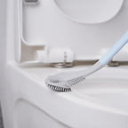 Toilet Brush with Silicone Head and Holder