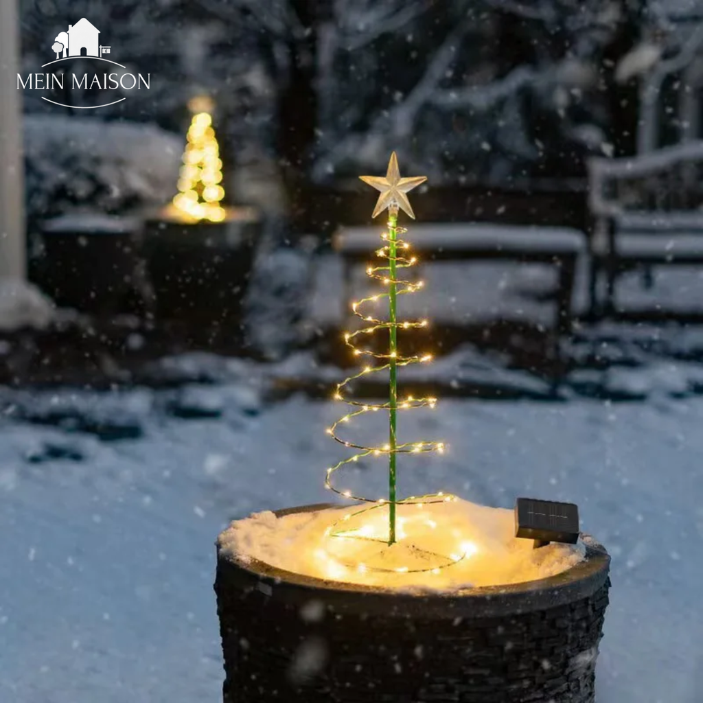SolarTree – The charming LED Christmas tree powered by solar energy