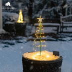 SolarTree – The charming LED Christmas tree powered by solar energy