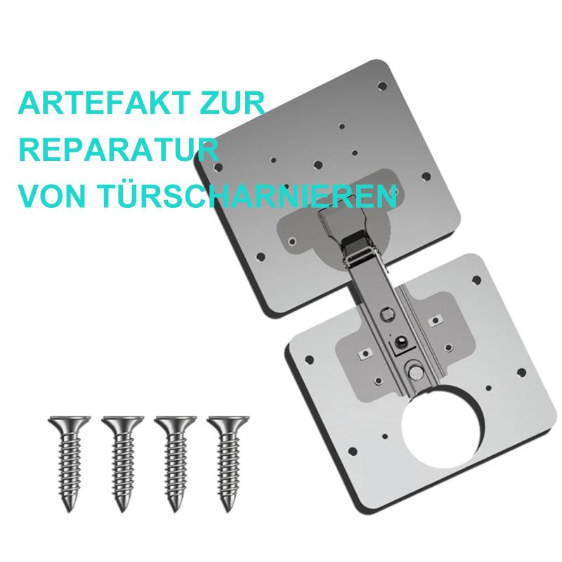 Repair piece for side hinge plate