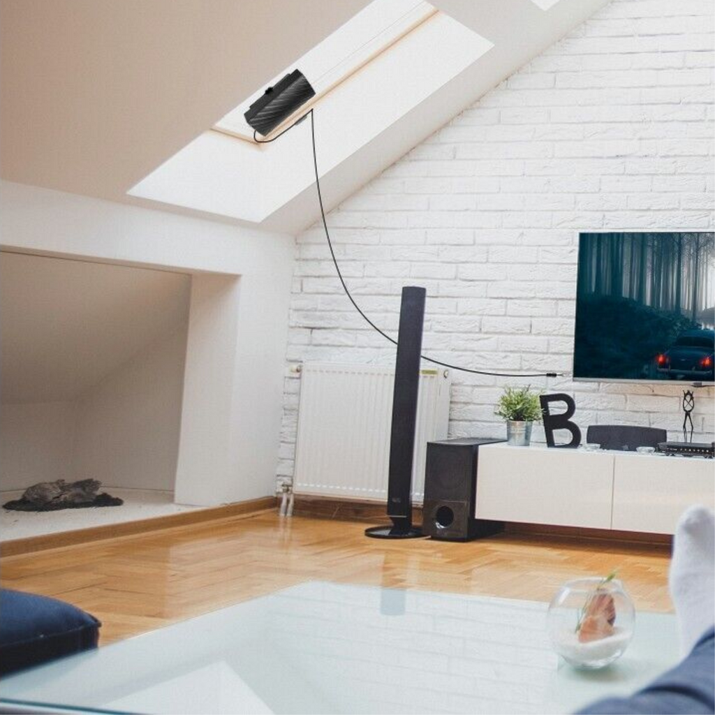 HDTV 4K Digital antenna for indoor use | Large range 600 miles