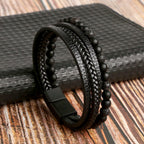 Leather bracelet