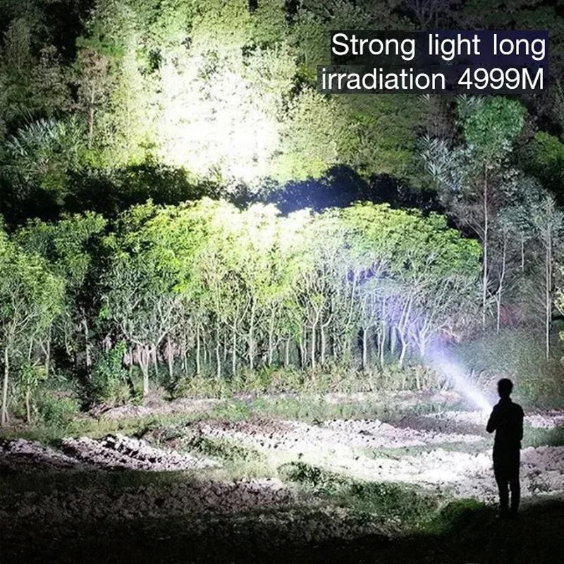 4-core Powerful LED Flashlight