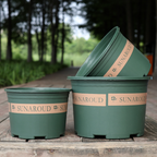 Robust Plant Pot Made of Plastic – Weatherproof Flower Pot for Garden and Balcony