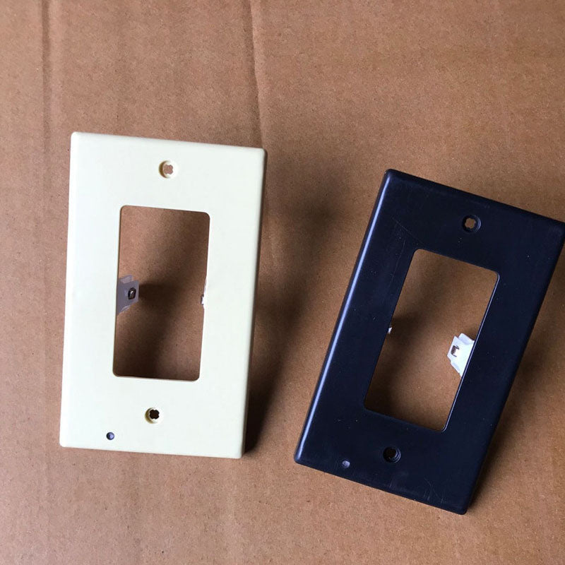 Outlet wall plate with LED night lights