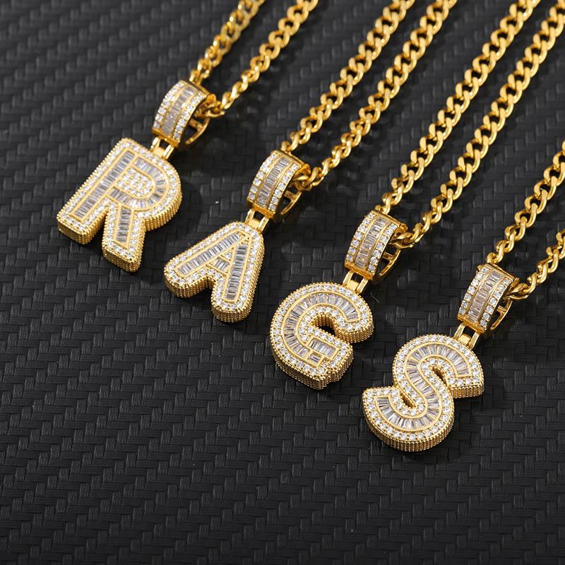 Stainless Steel Initial Necklace