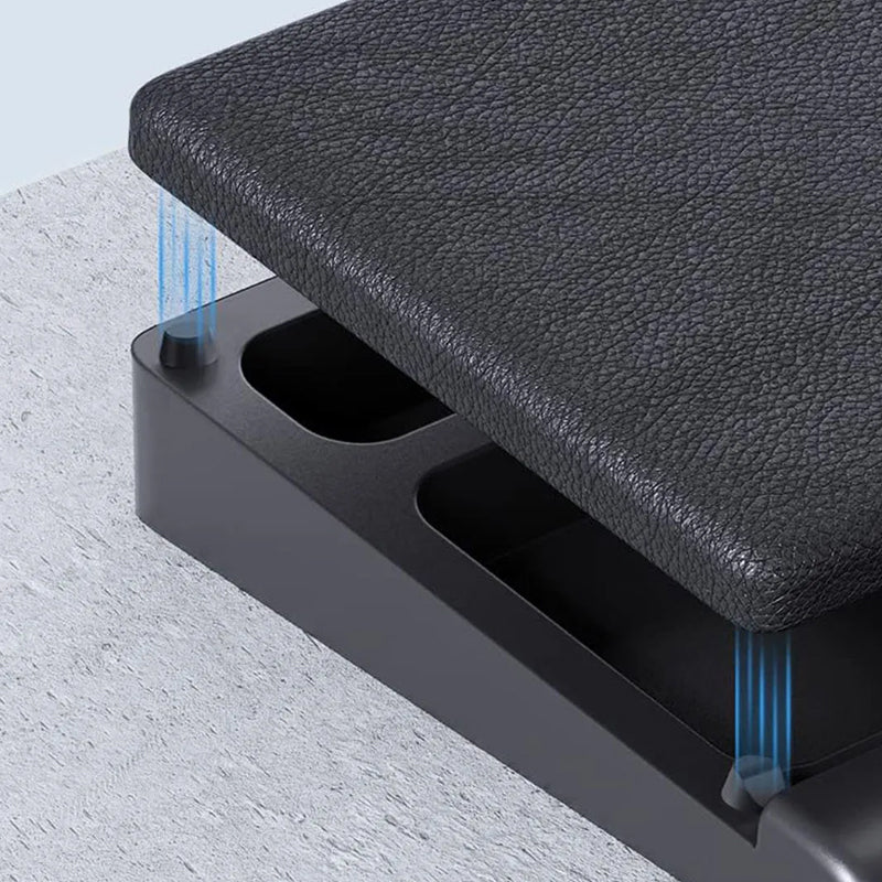 Keyboard wrist rest with desk divider box